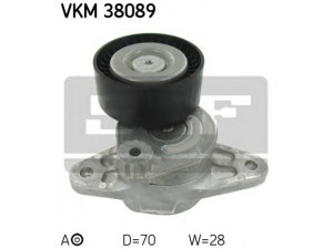 SKF VKM 38089 įtempiklio skriemulys, V formos rumbuotas diržas 
 Diržinė pavara -> V formos rumbuotas diržas/komplektas -> Įtempiklio skriemulys
628 200 01 70