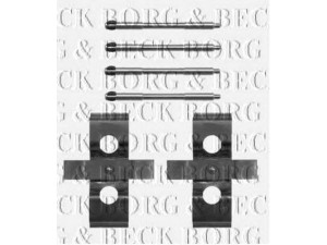 BORG & BECK BBK1431 priedų komplektas, diskinių stabdžių trinkelės 
 Stabdžių sistema -> Diskinis stabdys -> Stabdžių dalys/priedai
9946598