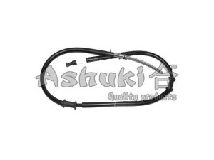 ASHUKI HRK12492 trosas, stovėjimo stabdys 
 Stabdžių sistema -> Valdymo svirtys/trosai
MR475597