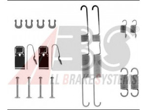 A.B.S. 0582Q priedų komplektas, stabdžių trinkelės 
 Stabdžių sistema -> Būgninis stabdys -> Dalys/priedai
0440582000