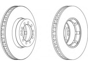 FERODO FCR242A stabdžių diskas 
 Dviratė transporto priemonės -> Stabdžių sistema -> Stabdžių diskai / priedai
5010525014
