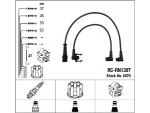NGK 6070 uždegimo laido komplektas 
 Kibirkšties / kaitinamasis uždegimas -> Uždegimo laidai/jungtys
77 00 720 781, 7700745285, 77 00 720 781