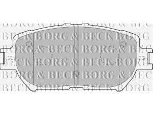 BORG & BECK BBP1833 stabdžių trinkelių rinkinys, diskinis stabdys 
 Techninės priežiūros dalys -> Papildomas remontas
04465-44140, 04465-YZZDZ, 0446530340