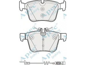 APEC braking PAD2031 stabdžių trinkelių rinkinys, diskinis stabdys
0084201320