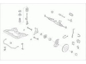 ZF Parts MERCE-C-KLA-FZ006 vairavimo mechanizmas; rato pakaba 
 Vairavimas -> Prekių paieška pagal schemą