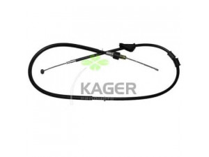 KAGER 19-6467 trosas, stovėjimo stabdys 
 Stabdžių sistema -> Valdymo svirtys/trosai
5440160G00