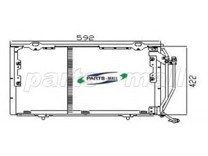 PARTS-MALL PXNCR-009 kondensatorius, oro kondicionierius 
 Oro kondicionavimas -> Kondensatorius
2028301070, 2028301470, A2028301070
