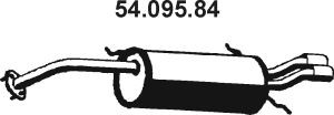 EBERSPÄCHER 54.095.84 galinis duslintuvas 
 Išmetimo sistema -> Duslintuvas
OK9AC 40 100D