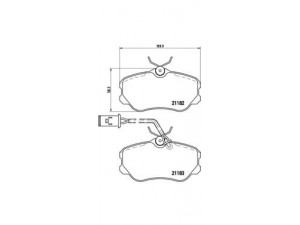 BREMBO P 23 047 stabdžių trinkelių rinkinys, diskinis stabdys 
 Techninės priežiūros dalys -> Papildomas remontas
5895983, 60760121, 9944814, 71770969