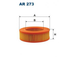 FILTRON AR273 oro filtras 
 Filtrai -> Oro filtras
232, IIM232, 1780113010, 25062195