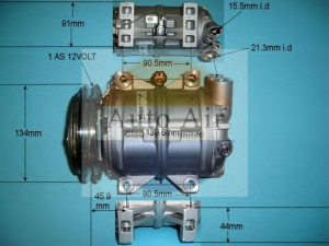 AUTO AIR GLOUCESTER 14-1108 kompresorius, oro kondicionierius 
 Oro kondicionavimas -> Kompresorius/dalys
92600-VK510, 92600-VL30A, 926002tb0a