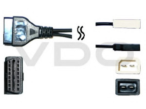VDO A2C59513472 OBD kabelis, savidiagnostikos blokas