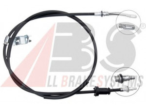 A.B.S. K12105 trosas, stovėjimo stabdys 
 Stabdžių sistema -> Valdymo svirtys/trosai
52128510AC, 52128510AD, 52128510AE