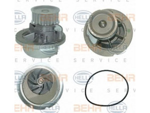 HELLA 8MP 376 800-261 vandens siurblys 
 Aušinimo sistema -> Vandens siurblys/tarpiklis -> Vandens siurblys
13 34 077, 63 34 035, 91 99 592