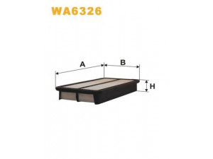 WIX FILTERS WA6326 oro filtras 
 Filtrai -> Oro filtras
8671014130, 1780102020, 1780116030