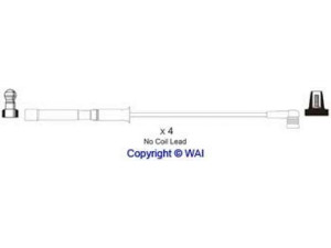 WAIglobal SL761 uždegimo laido komplektas