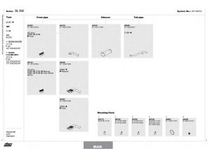 DINEX 247100074 išmetimo sistema 
 Išmetimo sistema -> Išmetimo sistema, visa