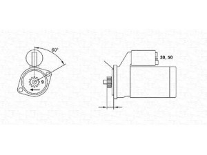 MAGNETI MARELLI 943253227010 starteris 
 Elektros įranga -> Starterio sistema -> Starteris
4295351, 4314083, 431897, 8942226880