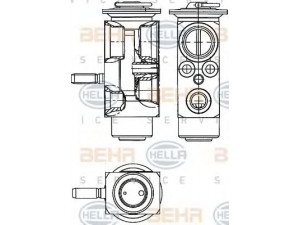 HELLA 8UW 351 239-611 išsiplėtimo vožtuvas, oro kondicionavimas 
 Oro kondicionavimas -> Vožtuvai
451 835 00 72