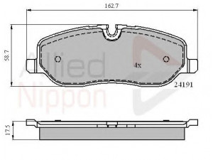 COMLINE ADB01533 stabdžių trinkelių rinkinys, diskinis stabdys 
 Techninės priežiūros dalys -> Papildomas remontas
LR019618, SFP5000010, SFP500010