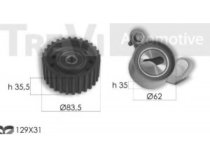 TREVI AUTOMOTIVE KD1409 paskirstymo diržo komplektas 
 Techninės priežiūros dalys -> Papildomas remontas