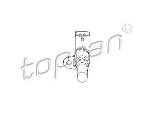 TOPRAN 207 062 RPM jutiklis, variklio valdymas 
 Kibirkšties / kaitinamasis uždegimas -> Impulsų generatorius
09115115, 12 38 223, 9115115