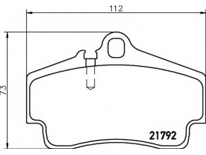 HELLA 8DB 355 018-481 stabdžių trinkelių rinkinys, diskinis stabdys 
 Techninės priežiūros dalys -> Papildomas remontas
98635293910, 98735293900, 99635293000