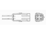 NGK 1628 lambda jutiklis 
 Elektros įranga -> Jutikliai