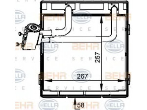 HELLA 8FV 351 336-091 garintuvas, oro kondicionierius 
 Oro kondicionavimas -> Garintuvas
27280-EB31A