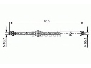 BOSCH 1 987 481 448 stabdžių žarnelė
2K0 611 775 K