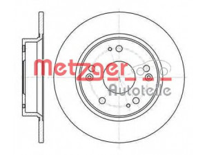 METZGER 61182.10 stabdžių diskas 
 Stabdžių sistema -> Diskinis stabdys -> Stabdžių diskas
20968395, 4801857, 4804637, 96625873