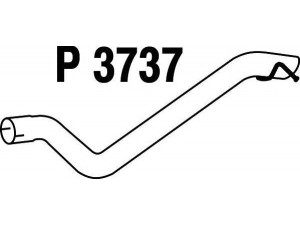 FENNO P3737 išleidimo kolektorius 
 Išmetimo sistema -> Išmetimo vamzdžiai
6394903381