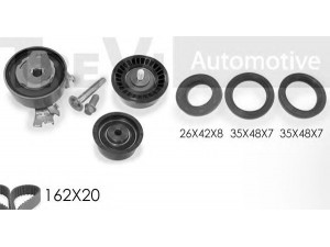 TREVI AUTOMOTIVE KD1168S paskirstymo diržo komplektas 
 Techninės priežiūros dalys -> Papildomas remontas
160262, 1606281, 93183572, 93183572