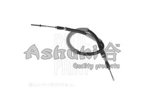 ASHUKI HRK12750 trosas, stovėjimo stabdys 
 Stabdžių sistema -> Valdymo svirtys/trosai
36531-04F10