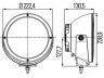 HELLA 1F8 011 002-011 prožektorius