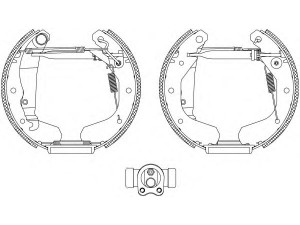 PAGID R0255 stabdžių trinkelių komplektas 
 Techninės priežiūros dalys -> Papildomas remontas
1605592, 1605593, 1605674, 1605781