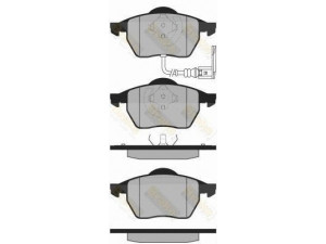 Brake ENGINEERING PA1305 stabdžių trinkelių rinkinys, diskinis stabdys 
 Techninės priežiūros dalys -> Papildomas remontas
1J0615105AE, 1J0615106AD, 1J0698151M