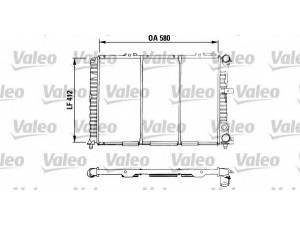 VALEO 730535 radiatorius, variklio aušinimas 
 Aušinimo sistema -> Radiatorius/alyvos aušintuvas -> Radiatorius/dalys
0060579380, 60579380, 71735374