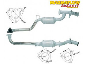 MAGNAFLOW 80222 katalizatoriaus keitiklis 
 Išmetimo sistema -> Katalizatoriaus keitiklis
8A0253095BJ