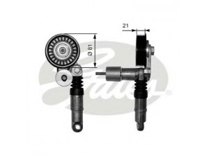 GATES T38306 įtempiklio skriemulys, V formos rumbuotas diržas 
 Diržinė pavara -> V formos rumbuotas diržas/komplektas -> Įtempiklio skriemulys
038903315D, 038903315P, 038903315P