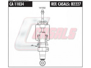 CASALS B2227 amortizatorius, kabinos pakaba 
 Kėbulas -> Vairuotojo kabina -> Pakaba, vairuotojo kabina
500307338, 5003077338, 500352808