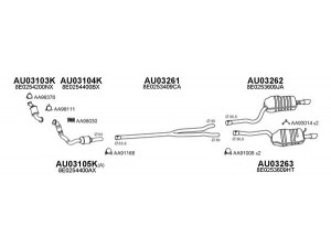 VENEPORTE 030053 išmetimo sistema 
 Išmetimo sistema -> Išmetimo sistema, visa