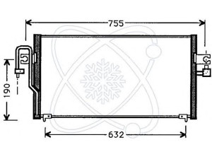 ELECTRO AUTO 30W0007 kondensatorius, oro kondicionierius
921102M117, 921108B800