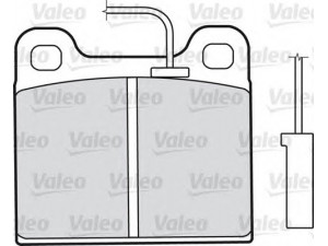 VALEO 598350 stabdžių trinkelių rinkinys, diskinis stabdys 
 Techninės priežiūros dalys -> Papildomas remontas
0060760090, 60760090