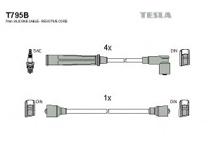 TESLA T795B uždegimo laido komplektas 
 Kibirkšties / kaitinamasis uždegimas -> Uždegimo laidai/jungtys
KK13718140A