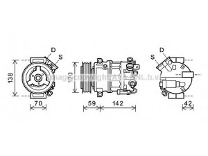 AVA QUALITY COOLING OLK576 kompresorius, oro kondicionierius 
 Oro kondicionavimas -> Kompresorius/dalys
13262838, 6854110, 13262838, 13262838