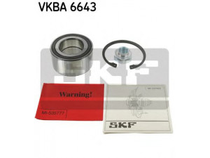 SKF VKBA 6643 rato guolio komplektas 
 Ašies montavimas/vairavimo mechanizmas/ratai -> Rato stebulė/montavimas -> Rato guolis
47 07 157, 47 09 078, 9214025, 93193920