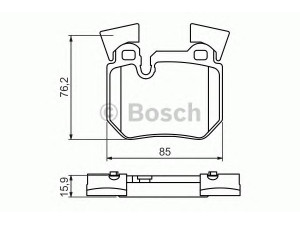 BOSCH 0 986 494 421 stabdžių trinkelių rinkinys, diskinis stabdys 
 Techninės priežiūros dalys -> Papildomas remontas
34 21 6 784 808, 34 21 6 791 421