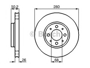 BOSCH 0 986 478 602 stabdžių diskas 
 Dviratė transporto priemonės -> Stabdžių sistema -> Stabdžių diskai / priedai
271590, 2715902
