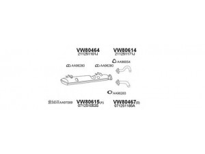 VENEPORTE 800345 išmetimo sistema